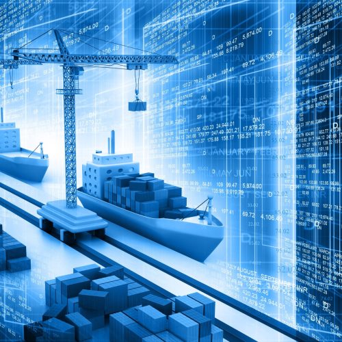 Business report of container trade